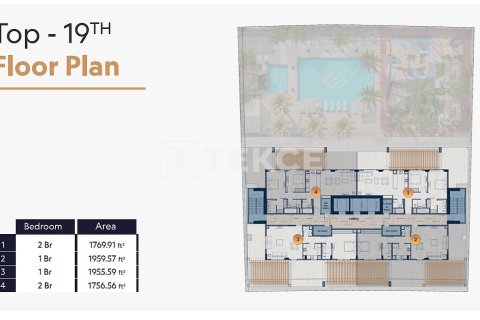 Apartment de 2 dormitorios en Jumeirah Village Circle, UAE No. 144720 24