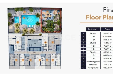 Apartment de 2 dormitorios en Jumeirah Village Circle, UAE No. 144720 22