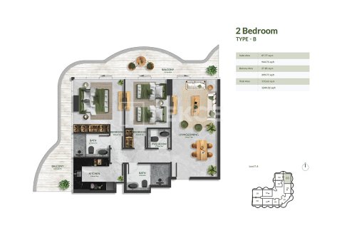 3 bedrooms Apartment in Al Marjan Island, UAE No. 144723 18