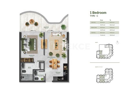 3 bedrooms Apartment in Al Marjan Island, UAE No. 144723 16