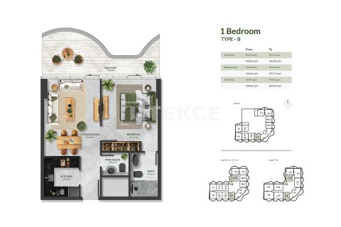 3 bedrooms Apartment in Al Marjan Island, UAE No. 144723 15