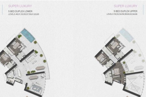 5 غرفة نوم  منزل ذو طابقين  رقم 108739 6