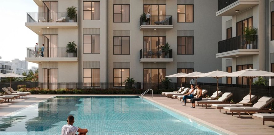 1 غرف نوم شقة في Town Square, الإمارات العربية المتحدة رقم 105671