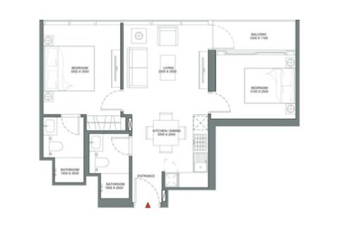 Appartement de 1 chambre à Delphine Beach Residences Umm Al Quwain, UAE No. 173151 10