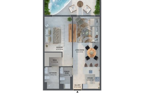 Apartamento tipo estudio Estudio en WEYBRIDGE GARDENS 3 Dubai Land, UAE No. 173148 10