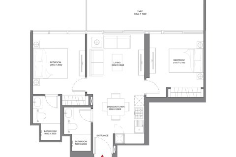 Appartement de 1 chambre à Selene Beach Residences Umm Al Quwain, UAE No. 173152 13