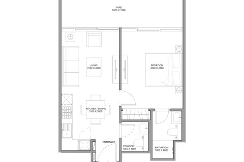 Appartement de 1 chambre à Selene Beach Residences Umm Al Quwain, UAE No. 173152 12