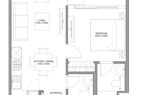 Appartement de 1 chambre à Selene Beach Residences Umm Al Quwain, UAE No. 173152 11