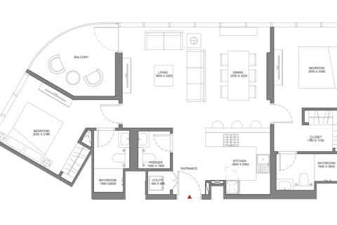 Appartement de 1 chambre à Selene Beach Residences Umm Al Quwain, UAE No. 173152 15