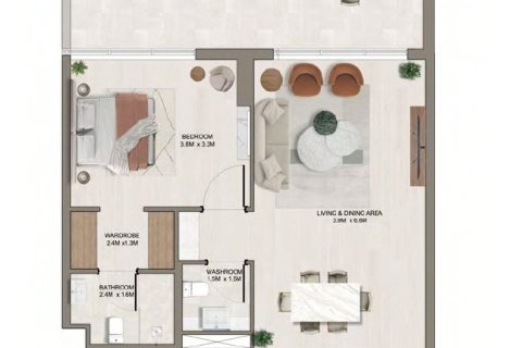 Studio Apartment in Ghaff Land Residence Dubai Studio City, UAE No. 173147 25