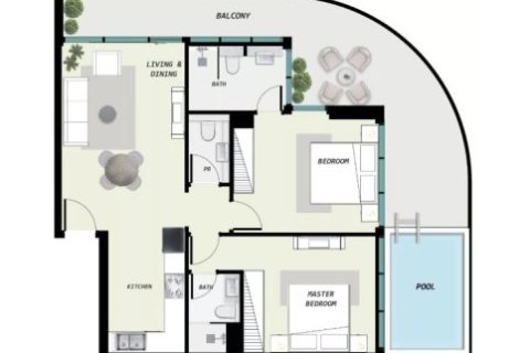 Apartamento tipo estudio Estudio en Samana Avenue Dubai Land, UAE No. 173153 13