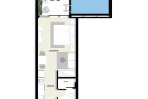 Apartamento tipo estudio Estudio en Samana Avenue Dubai Land, UAE No. 173153 11