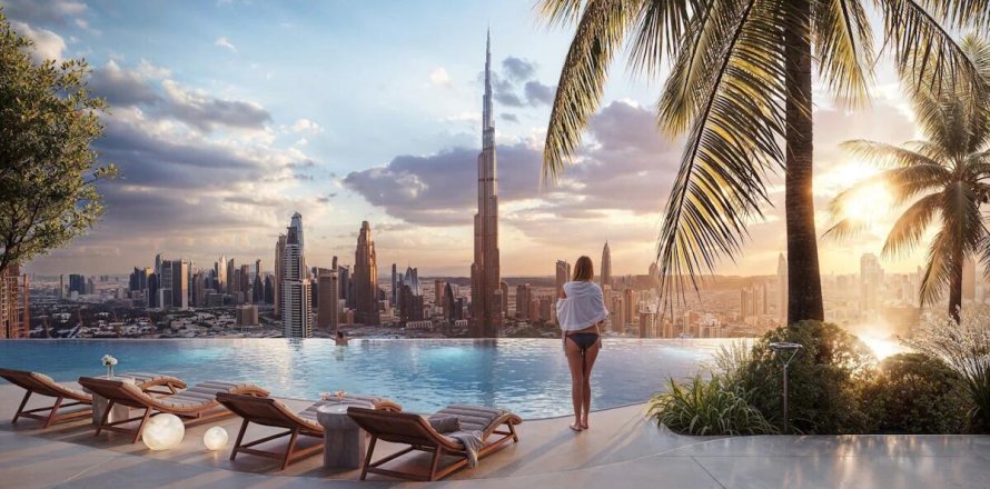 Appartement de 2 chambres à TIGER SKY TOWER Business Bay, UAE No. 98003