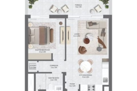 1 bedroom Apartment in EMAAR South, UAE No. 170461 9