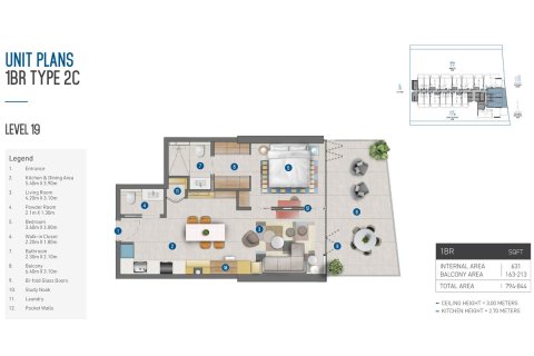 Studio Apartment in Downtown Dubai (Downtown Burj Dubai), UAE No. 170466 7