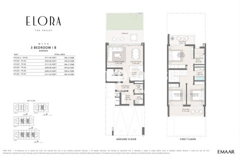 Townhouse de 3 chambres à The Valley, UAE No. 162507 14