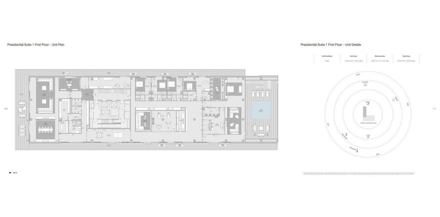 Penthouse de 12 dormitorios en ARMANI BEACH RESIDENCES Palm Jumeirah, UAE No. 97674