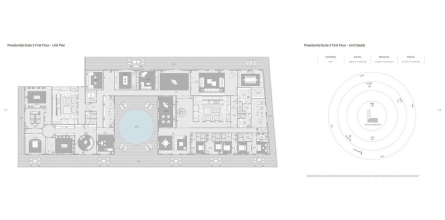Penthouse de 12 dormitorios en ARMANI BEACH RESIDENCES Palm Jumeirah, UAE No. 97675