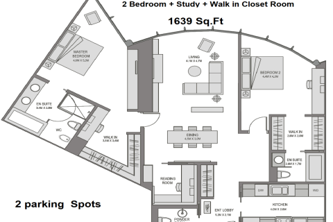 2 bedrooms Apartment in Burj Khalifa, UAE No. 165856 19