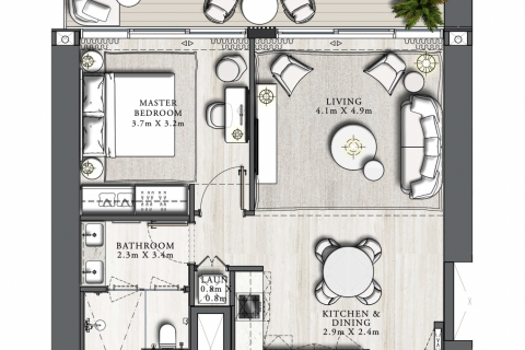 1 bedroom Apartment in ADDRESS FOUNTAIN VIEWS Dubai, UAE No. 97418 12