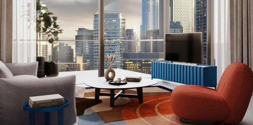 Apartment de 1 dormitorio en Business Bay, UAE No. 145544