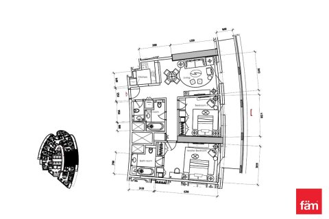 Appartement de 2 chambres  No. 125496 25