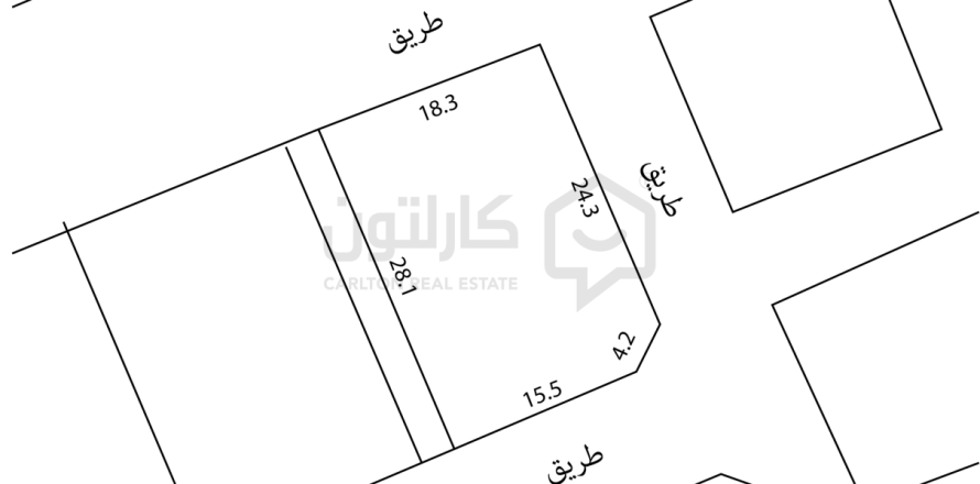 504.1m² Land in Riffa, Bahrain No. 105433