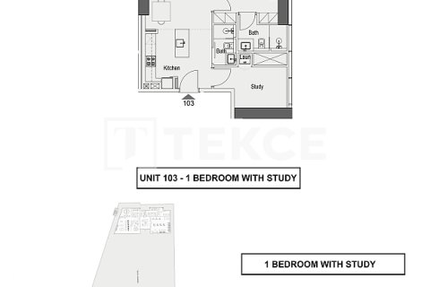 Studio Apartment in Dubai, UAE No. 172300 20