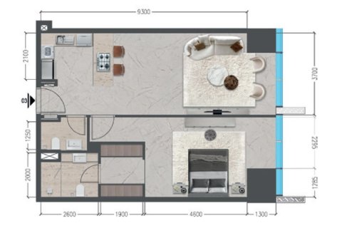 Appartement de 1 chambre à Business Bay, UAE No. 148655 20