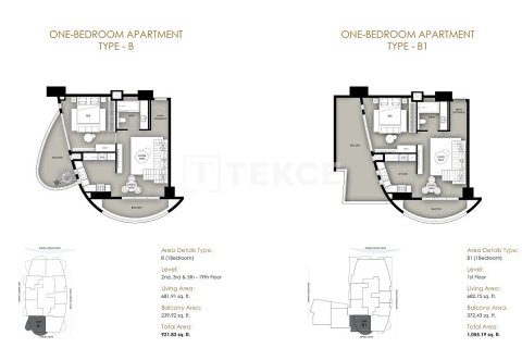 Appartement de 2 chambres à Dubai Marina, UAE No. 134377 28