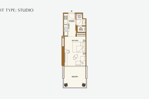 35m² Apartment in Binghatti Luxuria Jumeirah Village Triangle, UAE No. 173111 11
