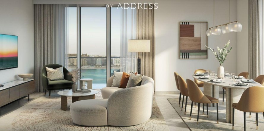 Квартира с 3 спальнями в EMAAR Beachfront, ОАЭ №137527