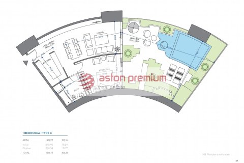 1 bedroom Hotel Apartment in Jumeirah Village Circle, UAE No. 148901 26