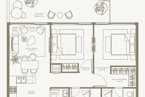 Studio Apartment in Umm Al Quwain, UAE No. 199596 6