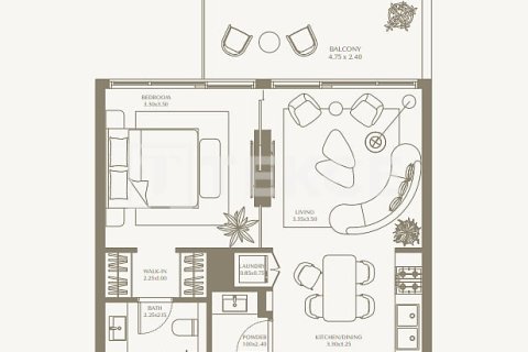 Studio Apartment in Umm Al Quwain, UAE No. 199596 11