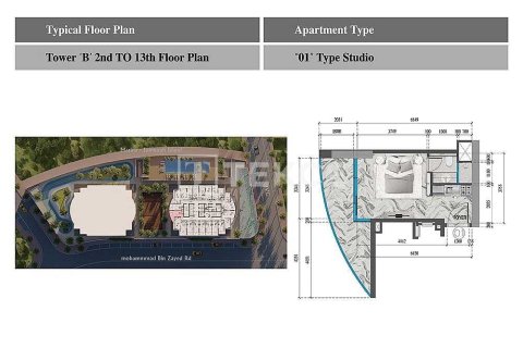 Studio Apartment in Jumeirah Village Triangle, UAE No. 199597 3