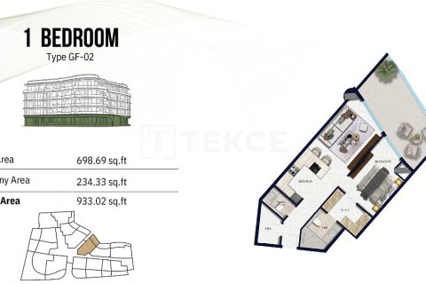 Studio Apartment in Jumeirah Village Circle, UAE No. 199595 5