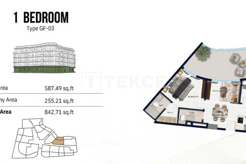 Studio Apartment in Jumeirah Village Circle, UAE No. 199595 6