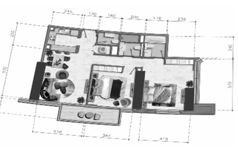 2 bedrooms Apartment in NOBLES TOWER  No. 109023 6
