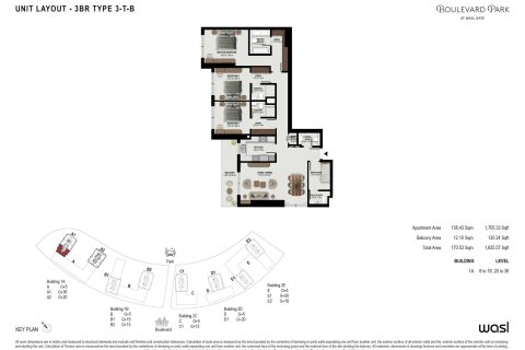Apartamento tipo estudio Estudio en Al Wasl, UAE No. 170376 23