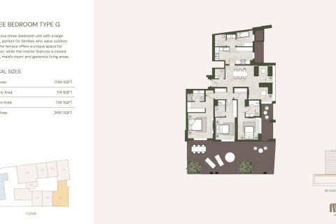 Studio Apartment in Jumeirah Village Circle, UAE No. 170381 18