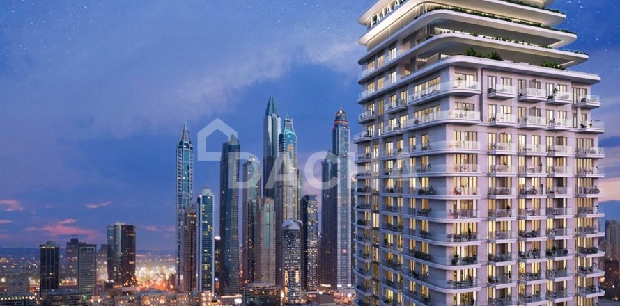 Квартира с 2 спальнями в EMAAR Beachfront, ОАЭ №161255