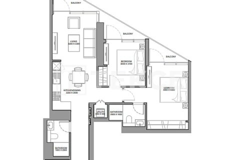 Appartement de 2 chambres à Dubai, UAE No. 135418 16
