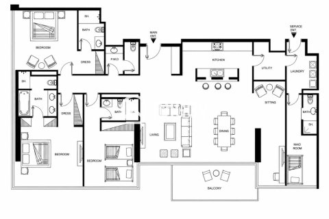 3 bedrooms Apartment in City Walk, UAE No. 184762 21