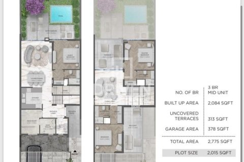 Villa de 3 dormitorios en District 11, UAE No. 85083 13