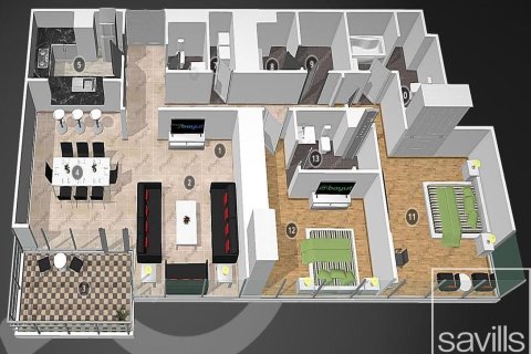 Apartment de 2 dormitorios  No. 111708 17
