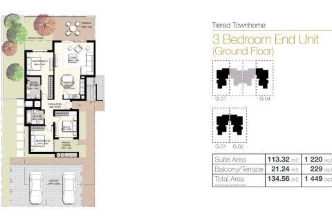 Townhouse de 2 dormitorios en EMAAR South, UAE No. 170505 7