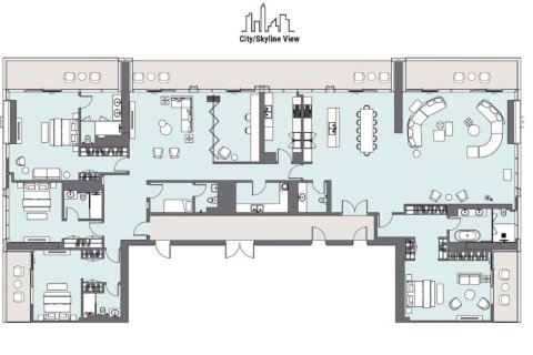 4 غرف نوم بانتهاوس  رقم 109209 9