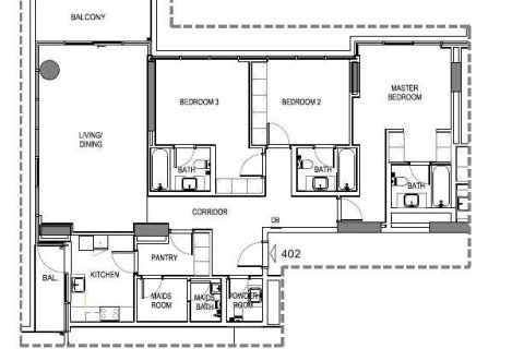 Apartment de 3 dormitorios en GOLF TOWN  No. 109215 7