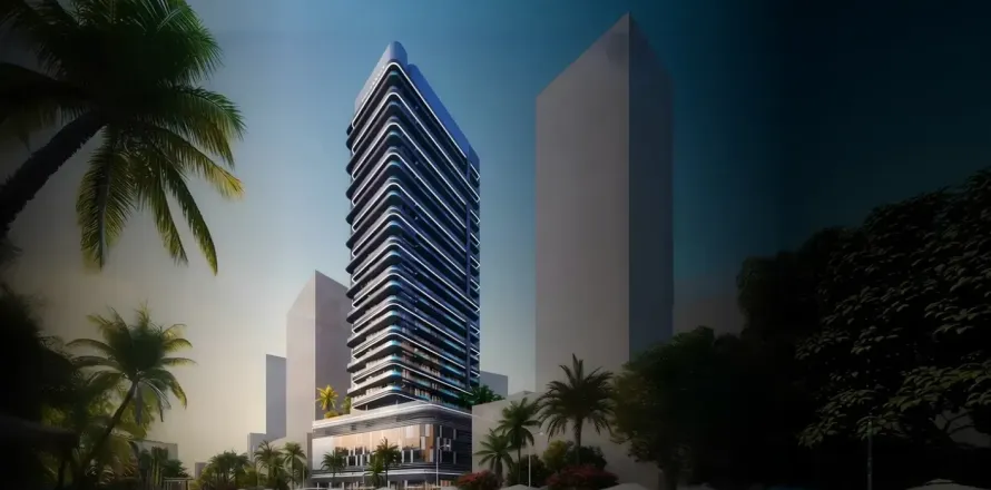 Квартира студия в Дубай, ОАЭ №131899